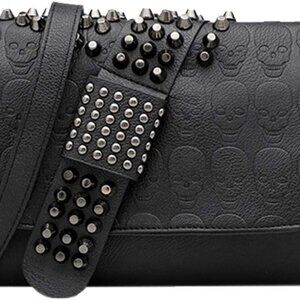 Womens PU Leather Crossbody Bag Shoulder Bag Wallet Purse